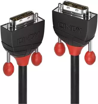 Lindy DVI-D Cable M/M 1 m Black