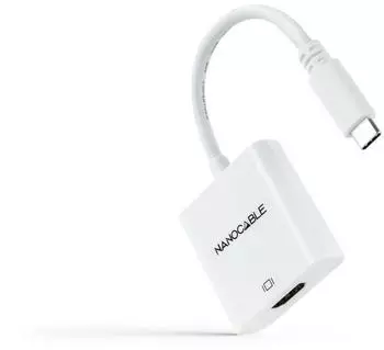 Nanocable USB-C to HDMI Converter 0.15 m White