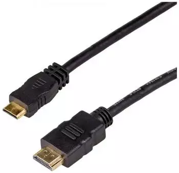 Akyga Mini HDMI High Speed Full HD 4K Cable M/M 1 m Black