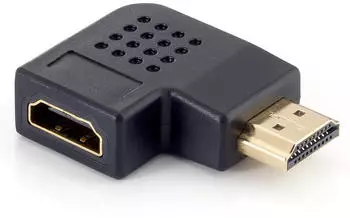 Equip Adaptateur HDMI plat coud&eacute; 90&deg;