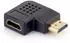 Equip Adaptateur HDMI plat coudé 90°