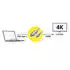 Roline USB-C to HDMI 4K Adapter (1 m) Black
