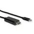 Roline USB-C to HDMI 4K Adapter (1 m) Black