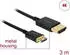 DeLock HDMI to Mini HDMI Cable 84779 4K (3 m)