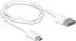 DeLock Micro HDMI to HDMI Cable with Ethernet (1 m) White