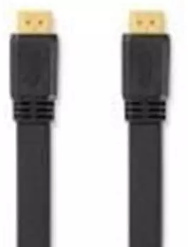 Nedis HDMI Cable with Ethernet 4K 30 Hz (2 m) Black