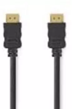 Nedis HDMI Cable with Ethernet 4K 60 Hz (0.5 m) Black