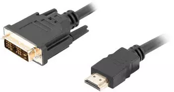 Lanberg HDMI to DVI-D Cable (3 m) Black