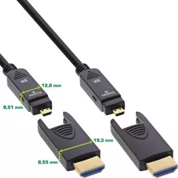 InLine Optical HDMI AOC 2.1 Cable 17915O (15 m)