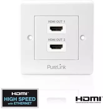 Generique HDMI Connection Box PureLink PureInstall PI105 White