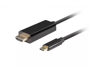 Lanberg USB-C to HDMI Cable CA-CMHD-10CU-0010-BK
