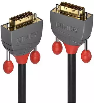 Lindy DVI-D Cable Anthra Line (2 m)