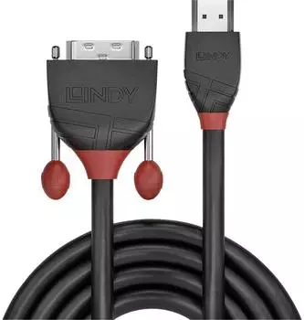 Lindy HDMI to DVI Cable Black Line (10 m)