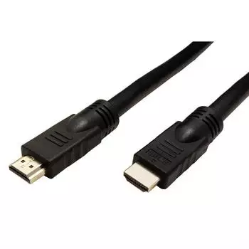 Roline Active HDMI Cable 14.01.3452 4K UHD Amplified (15 m) Black