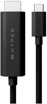 Hyper USB-C to HDMI Cable HD6007BKGL (2.5 m) Black