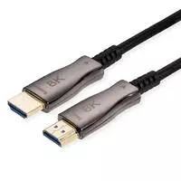 Value HDMI Anschlusskabel HDMI-A Stecker 15m Schwarz 14.99.3484 8K UHD HDMI-Kabel