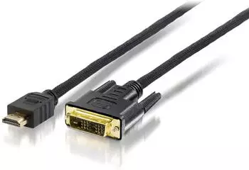 Equip HDMI to DVI-D Cable Life (10 m) Black