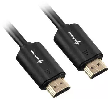 Sharkoon HDMI Cable with Ethernet (10 m) Black