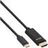 InLine USB Display Kabel, USB-C zu HDMI, 4K, 3m (64113)