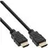 InLine HDMI-Kabel High Speed mit Ethernet, ST/ST, schwarz/gold, 5m, 15er Pack (B-17005P)