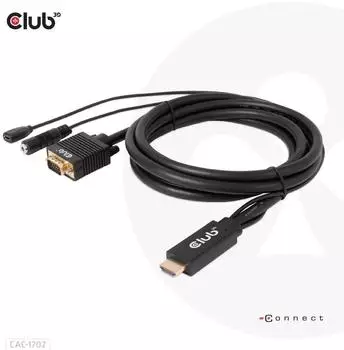 Club3D Adapterkabel HDMI auf Mikro-USB Typ B (nur Strom) (CAC-1712)