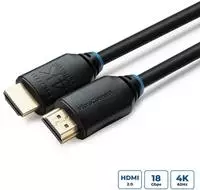 MicroConnect HDMI Cable 4K - Kabel - Digital/Display/Video