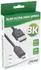 InLine Slim Ultra High Speed HDMI-Kabel 8K4K, Typ A/D (Micro), 0,5m (17955D)