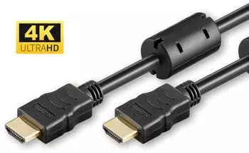 MicroConnect HDMI High Speed Kabel 7,5m, schwarz