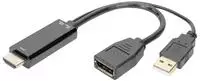 4K HDMI to DisplayPort Adapter