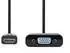 Nedis HDMI-Adapter HDMI-Stecker auf VGA-Buchse 0,2m schwarz (CCGB34900BK02)