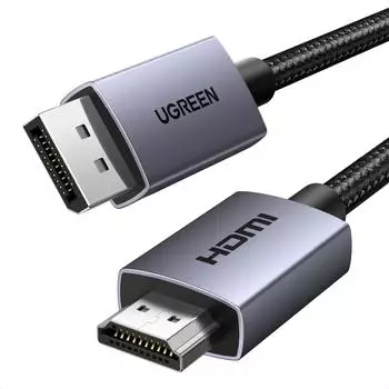 Ugreen DisplayPort zu HDMI Kabel 4K@30Hz, unidirektional, 3m (35843)