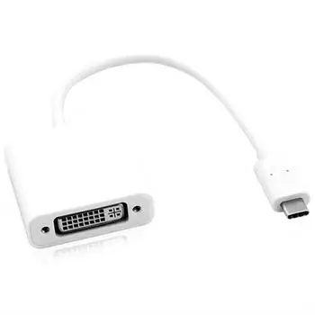 Roline Display Adapter USB-C auf DVI Stecker/Buchse, 0,1m (12.03.3205)