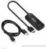 Club3D HDMI + Micro USB zu DisplayPort Aktiver Adapter 4K120Hz/8K30Hz (CAC-1335)