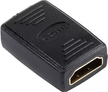 Vivanco HDMI F-F Adapter, schwarz (VVVHDMIADFFG)