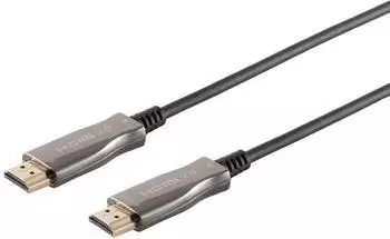 S-Conn Optisches HDMI-Kabel 4K 60Hz, 15m, schwarz (30-05085)
