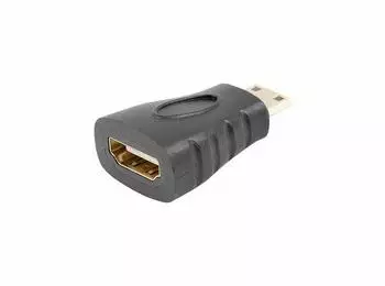 Lanberg Mini HDMI auf HDMI Adapter, schwarz (AD-0037-BK)
