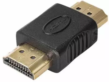 Akyga AK-AD-21 HDMI 1.4 Adapter 4K Stecker auf Stecker, vergoldet (AK-AD-21)