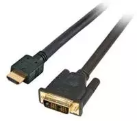EFB-Elektronik adapter cable - HDMI / DVI - 1 m