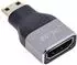 InLine HDMI-Adapter A Buchse auf Mini C Stecker, 8K UHD, vergoldete Kontakte (17991C)