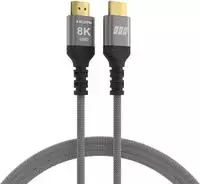 EFB Elektronik HDMI-21-00004 HDMI-Kabel 3 m HDMI Typ A (Standard) Schwarz, Grau
