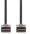 Nedis High Speed HDMI-Kabel mit Ethernet, 4K@60Hz, 0,5m, schwarz (CVGB34060BK05)