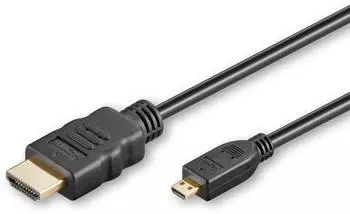 MicroConnect HDMI 2.0 High Speed Kabel, HDMI-A auf Micro-HDMI (D), 2m (HDM19192V2.0D)