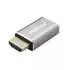 Roline HDMI 8K Adapter Stecker/Buchse, silber (12.03.3250)