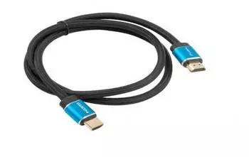 Lanberg HDMI-Kabel 4K Premium, 1m, schwarz (CA-HDMI-P20CU-0010-BK)