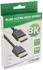 InLine Slim Ultra High Speed HDMI-Kabel 8K4K 0,5m schwarz/gold (17955S)