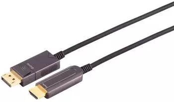 S-Conn Optisches DisplayPort Adapterkabel HDMI-A 4K60 20m (30-20095)