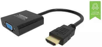 Hikvision Professional Videoadapter HDMI auf VGA (TC-HDMIVGA/BL)