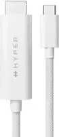4K USB-C to HDMI Cable 2.5m - White