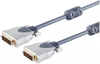 S-Conn Home-Cinema DVI 24+1 Kabel Dual-Link 15m Ferrit (77448-15MHQ)