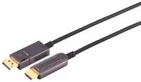 S/CONN maximum connectivity Displayportkabel-Optisches DisplayPort Adapterkabel,